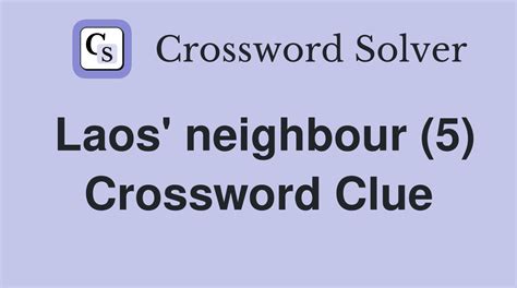 capital of laos crossword clue.